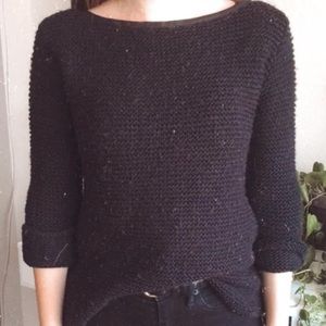 Black Zara sweater